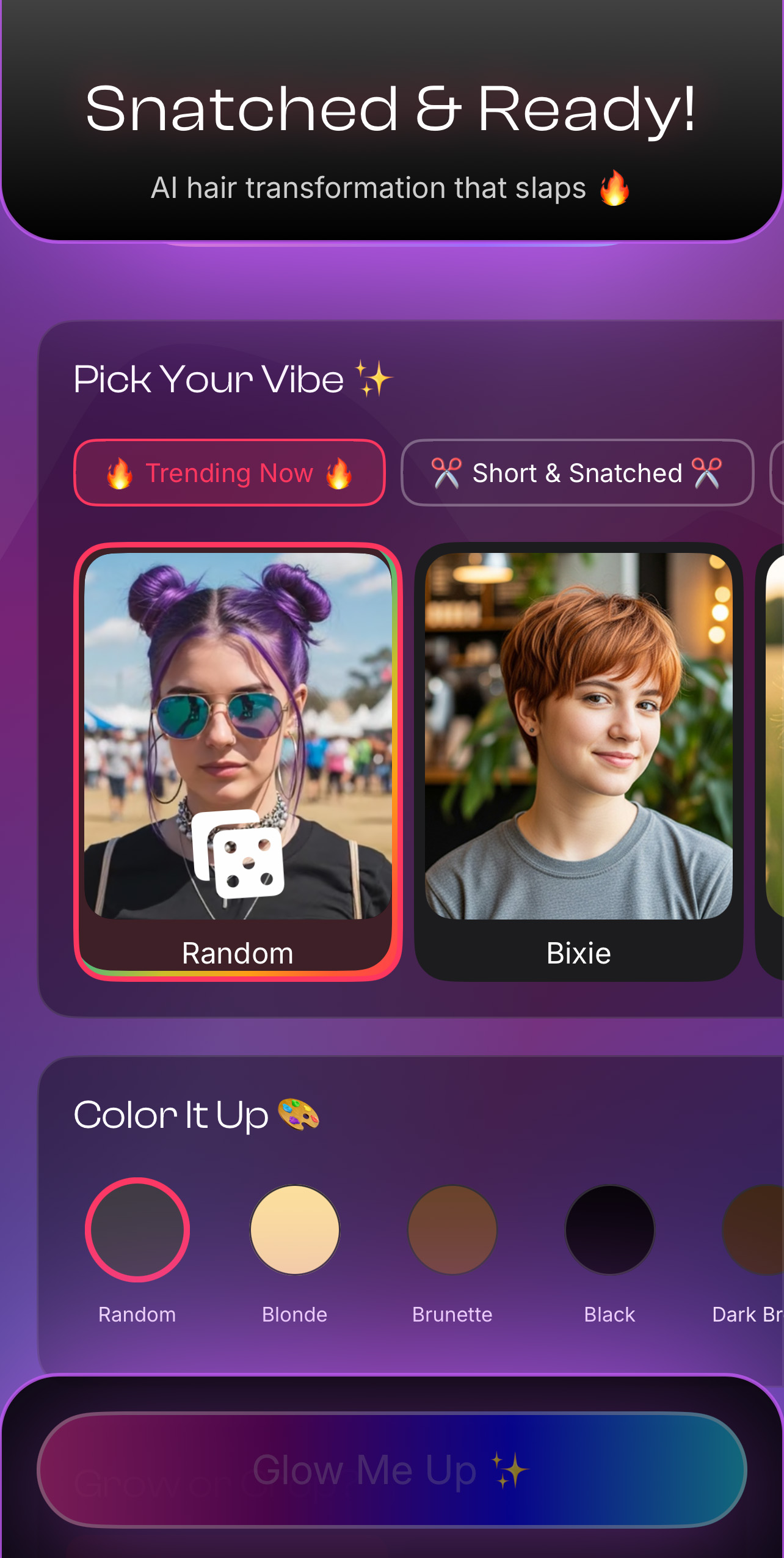 AI Hair Try On Screenshot 1